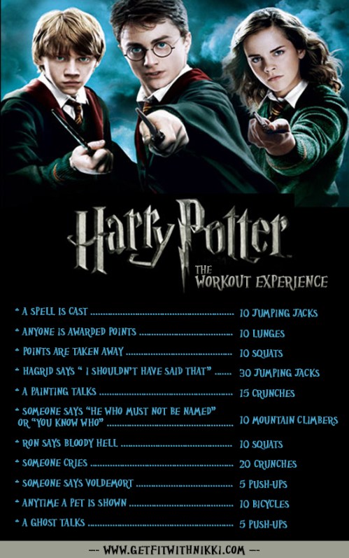 Harry Potter Workout