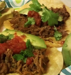 My photo isn't nearly as nice as the ones featured on the site where the recipe came from. One day, I'll put more effort into food photos for these posts.