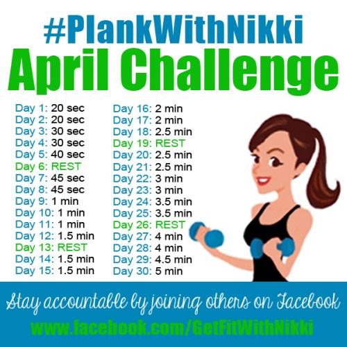 #PlankWithNikki Challenge