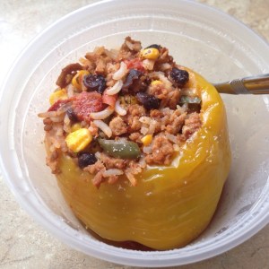 Southwest-Style Stuffed Pepper