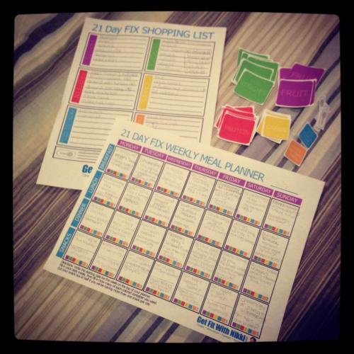 21 Day Fix Custom Tools