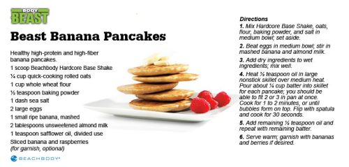 Body Beast Beast Banana Pancakes