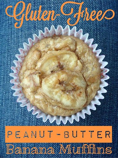 Peanut Butter Banana Muffins