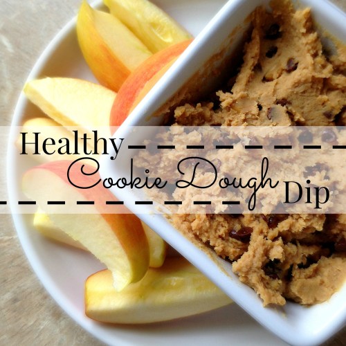 Healthy Cookie Dough Dip a