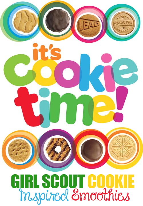 Girl Scout Cookie Inspired Smoothies